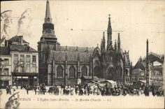 CPA Roubaix L'Eglise Saint Martin 