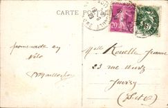 CPA Eguzon Indre Vue generale du Barrage vers le Pont des Piles