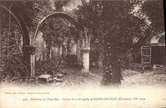 CPA Environs de Trouville Ruines de la Chapelle de Saint Arnoult Calvados 