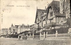 CPA Trouville Les Villas de la Plage 