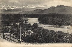CPA Pau Le Chaine de des Pyrenees 