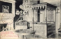 CPA Pau Chateau d'Henri IV Le Lit et le Berceau d'Henri IV 