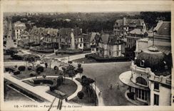 CPA Cabourg Panorama pris du Casino 