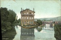 CPA Lisieux La Touques au Compfranc 
