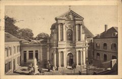 CPA La Chapelle des Carmelites de Lisieux La facade 