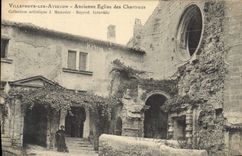 CPA Villeneuve les Avignon Ancienne Eglise des Chartreux 
