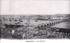 CPA Bordeaux Vue Generale 