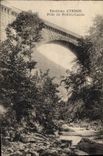 CPA Environs d'Urdos Pont de Peillou Lacau 