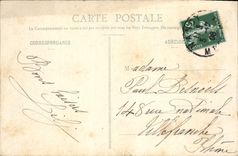 CPA Nancy Arc de Triomphe Rue Here 