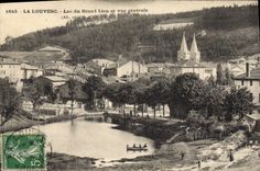 CPA La Louvesc Lac du Gran i Lieu et vue generale 