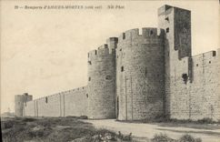 CPA Remparts d'Aigues Mortes cote est 