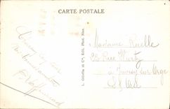 CPA Nice La Grotte Jardins Albert 