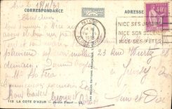 CPA La Cote d'Azur Jardin Fleuri 