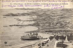 CPA Cote d'Azur De Nice a Cannes Grasse St Raphael et Frejus 