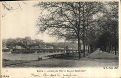 CPA Lyon Avenue du Parc et Coteau Saint Clair 