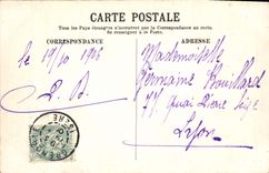 CPA Grenoble Le Palais de Justice ancien chateau des Dauphine et la statue de Bayard 