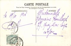 CPA Grenoble Le jardin de Ville et les forts 