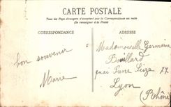 CPA Grenoble Vue generale et la Chaine des Alpes 