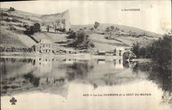 CPA Le Lac Chambon et la Dent du Marais 