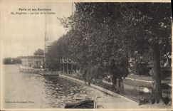 CPA Enghien Le Lac et le Casino 