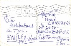 CPA Nice la nuit La Promenade des Anglais 