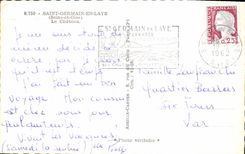 CPA Saint Germain en Laye Seine et Oise Le Chateau 