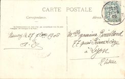 CPA Nancy Exterieur de la Porte Saint Nicolas 