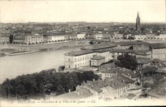CPA Toulouse Panorama de la Ville et des Quais 