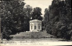 CPA Versailles Petit Trianon Le Pavillon de Musique 