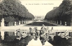 CPA Parc de Versailles Le bassin d'Apollon 