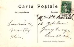 CPA Parc de Versailles Le bassin d'Apollon 