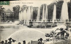 CPA Parc de Versailles Bassin de Neptune 