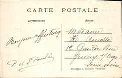 CPA Versailles Bassin de la Pyramide 