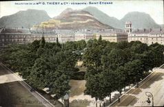CPA Grenoble La Place Victor Hugo 