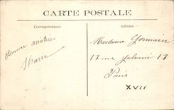 CPA Saint Germain en Laye Facade Septentrionale du Chateau Vue generale du Partierre 