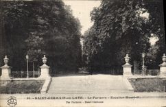 CPA Saint Germain en Laye Le Parterre Escalier Henri II 