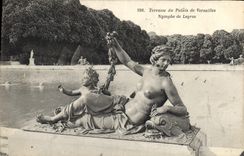 CPA Terrasse du Palais de Versailles Nymphe de Legros 