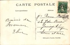 CPA Terrasse du Palais de Versailles Nymphe de Legros 