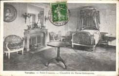 CPA Versailles Petit Trianon Chambre de Marie Antoinette 
