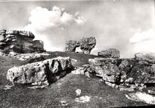 CPA Corniche des Cevennes Les Rochers de la Can 
