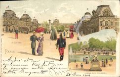 CPA Paris Le Louvre Jardin des Tuileries 
