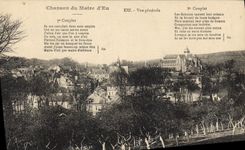 CPA Eu Vue generale Chanson du Maire d'Eu 
