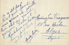 CPA Un petit baigneur recaleitrant 