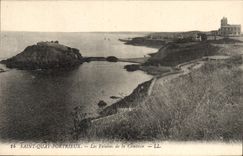 CPA Saint Quay Portrieux Les Falaises de la Comtesse 