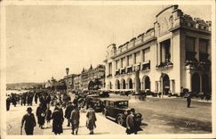 CPA Cote d'Azur Nice Alpes Maritimes Promenade des Anglais Palais de la Mediterranee 
