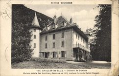 CPA Challes les Eaux Chateau de Triviers 