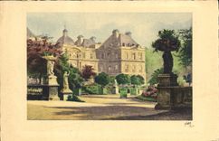 CPA Paris Jardin de Luxembourg 
