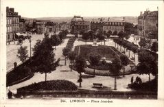 CPA Limoges Place Jourdan 