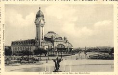 CPA Limoges HV La Gare des Benedictins 