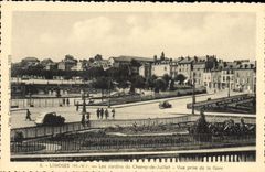 CPA Limoges HV Les Jardins du Champ de Juillet Vue prise de la Gare 